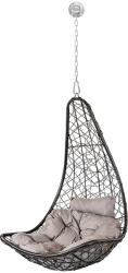 Leziter Natal Easy kerti függőfotel fekete rögzítő készlettel (SW-012B-AN-WST-01-AC) - platinashop