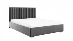 Miló Bútor St4 ágyrácsos ágy, sötétszürke (140 cm) - smartbutor
