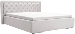 Miló Bútor Mantire ágyrácsos ágy, csontfehér (160 cm) - smartbutor