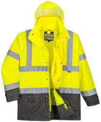 Portwest S768 Hi-Vis Executive 5 az 1-ben kabát Sárga/Szürke - L (PW-S768YGYL) - hardtools