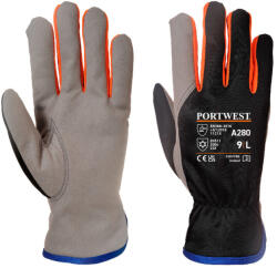 Portwest A280 Wintershield kesztyű Fekete/Narancs - XL (PW-A280K1RXL)