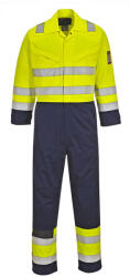 Portwest MV28 Hi-Vis Modaflame overál Sárga/Navy - XXL (PW-MV28YNTXXL) - hardtools
