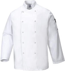 Portwest C833 Suffolk séfkabát Fehér - S (PW-C833WHRS) - hardtools