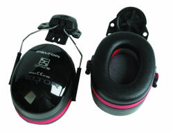 3M H540P3E-413-SV Optime III fültok munkavédelmi sisakra - fekete/piros (0402004599999)