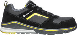 Albatros Court Black Low S3 ESD HRO SRC munkavédelmi cipő Fekete/Sárga - 48 (ALB-647600-48) - hardtools