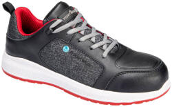 Portwest FC07 Eco Composite Trainer S3S SR Fekete/Piros - 44 (PW-FC07BKD44) - hardtools