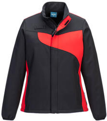 Portwest PW278 PW2 női Softshell kabát (2L) Fekete/Piros - 3XL (PW-PW278BDRXXL) - hardtools