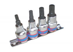 King Tony Spline bit készlet 1/2" 12* 4 részes (4126PR) (4126PR) - hardtools