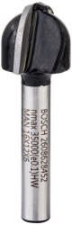 Bosch Keményfém Homorulatmaró szár: 6 mm D: 15, 9 L: 12, 4 G: 45 R1: 8 keményfához (2608628452)