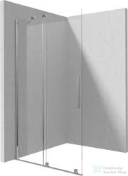 Deante PRIZMA walk-in zuhanyfal csúsztatható, 140 cm, króm KTJ_034R (KTJ_034R)