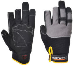 Portwest A740 Powertool Pro - Nagy teljesítményű védőkesztyű Fekete - XL (PW-A740BKRXL)