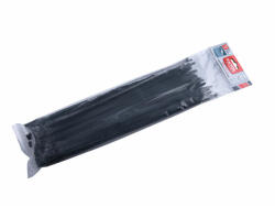 Extol kábelkötegelő 7, 6×370mm 50db, EXTRA, fekete nylon; UV-, sav- és lúgálló (8856238) - hardtools