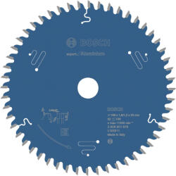 Bosch EXPERT körfűrészlap 168x1, 8/1, 2 20mm, T52 fog kézi fűrészekhez, alumínium, nemvasfém (2608901876) - hardtools