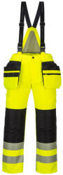 Portwest PW351 PW3 Hi-Vis téli nadrág Sárga/Fekete - 5XL (PW-PW351YBR5XL) - hardtools