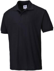 Portwest B210 Nápoly teniszpóló Fekete - 4XL (PW-B210BKR4XL) - hardtools
