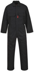 Portwest BIZ1 Bizweld lángmentes overál Fekete - L (PW-BIZ1BKRL) - hardtools
