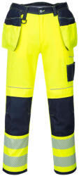 Portwest T501 PW3 Hi-Vis Holster nadrág Sárga/Navy - 34 (PW-T501YNR34) - hardtools