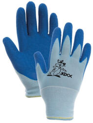 KIXX CHUNKY munkavédelmi kesztyű nylon/latex tenyér kék 5 (12pár/cs) (0108011440050)
