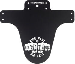 Horsefeathers MUDGUARD FISTS Negru, Alb (AM269A)