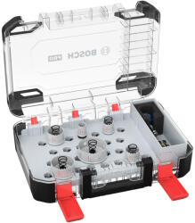 Bosch PRO Sheet Metal PC Plus körkivágó készlet, 8 részes, 20, 25, 32, 38, 51, 64, fémhez (2608594473) - hardtools