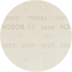 Bosch M480 csiszolóháló excentercsiszolókhoz 150 mm, G240 keményfa, festék 50db (2608900704)
