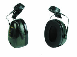 3M H520P3E-410-GQ Optime II fültok, munkavédelmi sisakra - zöld (0402004499999)