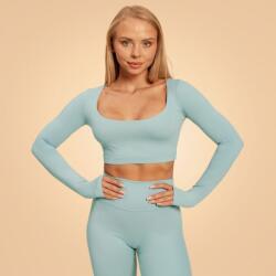 GymBeam BeastPink Top sport pentru femei Sense Storm Blue M