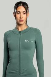 GymBeam STRIX Top sport pentru femei Seamless Moss M