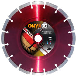 Diatech ONYX3D szegmenses gyémánt vágótárcsa 150x22, 2x10mm (DIA-OX150SZ) - hardtools