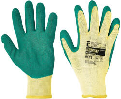 CERVA DIPPER mártott munkavédelmi kesztyű zöld latex 7 (12pár/cs) (0108001599070) - hardtools