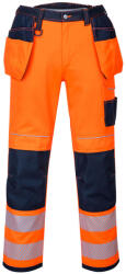 Portwest T501 PW3 Hi-Vis Holster nadrág Narancs/Navy - 33 (PW-T501ONS33) - hardtools