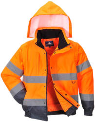 Portwest C468 HiVis 2 az 1-ben kabát Narancs - L (PW-C468ORRL) - hardtools