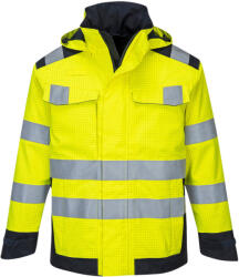 Portwest MV70 Modaflame Rain Multi Norm Arc kabát Sárga/Navy - L (PW-MV70YNRL) - hardtools