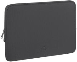 RIVACASE 8116 Clark ECO Laptop Sleeve 15, 6-16" Black (4260709015545) - blacktip