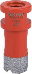 Extol körkivágó csempére, gyémánt vágóél 22mm × M14, sarokcsiszolóba fogható (8802982)