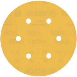 Bosch C470 csiszolópapír excentercsiszolókhoz, fa, festék 150mm, G400, 5db (2608900821)