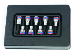  King Tony 1/2" Torx bitfejkészlet 80mm 9 részes (9-4119PR) (9-4119PR) - hardtools