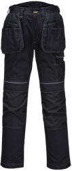 Portwest T602 PW3 Holster Work lengőzsebes nadrág Fekete - 41 (PW-T602BKR41) - hardtools