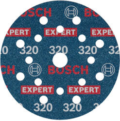 Bosch O780 Foil csiszolófólia, 125mm, G320, 50 db (2608902414)