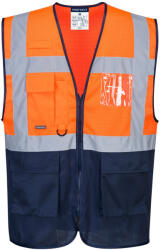 Portwest C377 Hi-Vis kéttónusú MeshAir Executive mellény Narancs - XXL (PW-C377ONRXXL) - hardtools