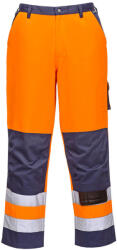 Portwest TX51 Lyon Hi-Vis nadrág Narancs/Navy - XXL (PW-TX51ONTXXL) - hardtools