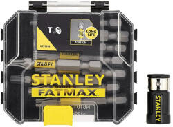 STANLEY SFM 10 részes 50mm Torsion TORX bit készlet + mágneses csavarrögzítő (STA88566-XJ) - hardtools