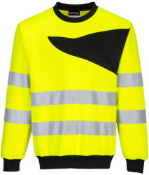 Portwest PW277 PW2 terített nyakú láthatósági pulóver Sárga/Fekete - 3XL (PW-PW277YBRXXXL) - hardtools