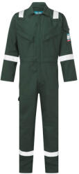 Portwest FR50 Lángálló, antisztatikus overál, 350g Zöld - XS (PW-FR50GNRXS) - hardtools