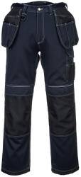 Portwest T602 PW3 Holster Work lengőzsebes nadrág Navy/Fekete - 38 (PW-T602NBS38) - hardtools