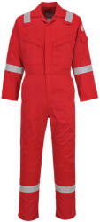 Portwest FR21 Szuper könnyített lángálló overál, 210g Piros - 4XL (PW-FR21RER4XL) - hardtools