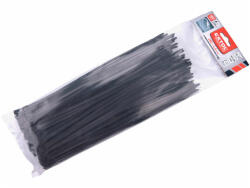 Extol kábelkötegelő 4, 6×280mm 100db, EXTRA, fekete nylon; UV-, sav- és lúgálló (8856234) - hardtools