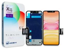 Apple iPhone 11, LCD kijelző érintőplexivel (INCELL HD720p IC CSERE TÁMOGATÁS), fekete