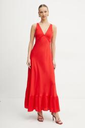 TWINSET ruha piros, maxi, harang alakú, 251TT2191 - piros 36