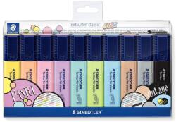 STAEDTLER Textsurfer Classic Pastel szövegkiemelő készlet, 1-5 mm, 10 szín (TS364CWP10)